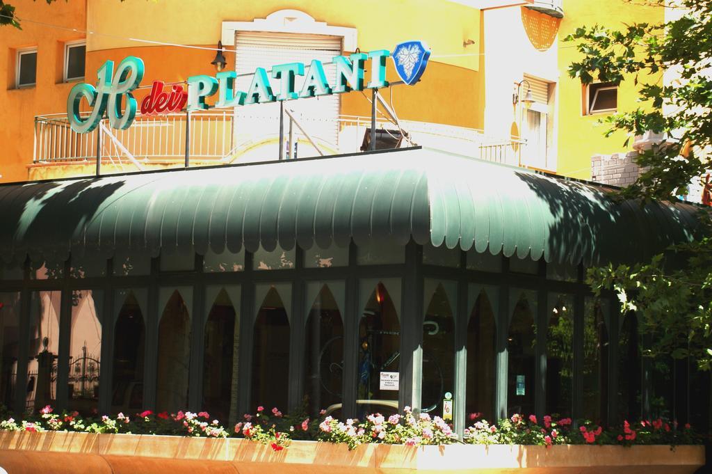 Hotel Dei Platani Rimini Zewnętrze zdjęcie