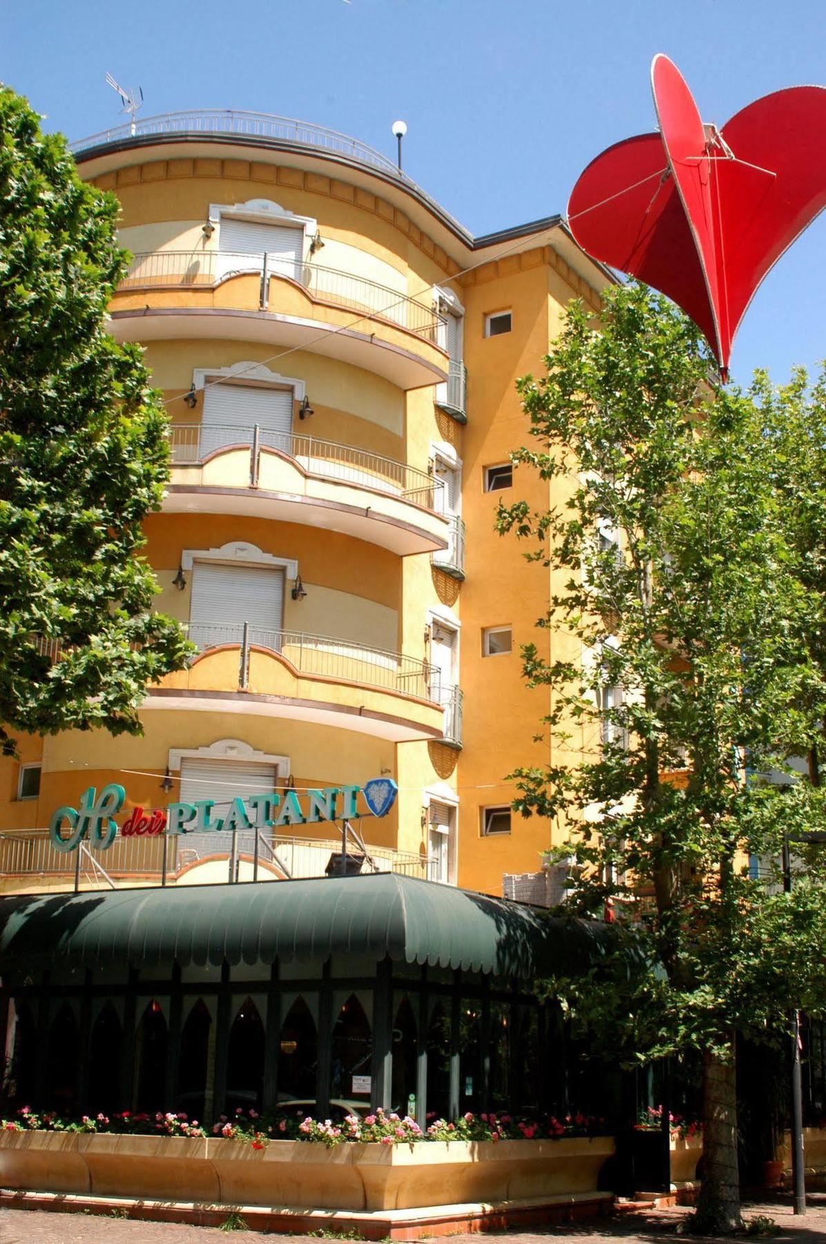 Hotel Dei Platani Rimini Zewnętrze zdjęcie